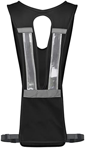 LED Weste Schwarz