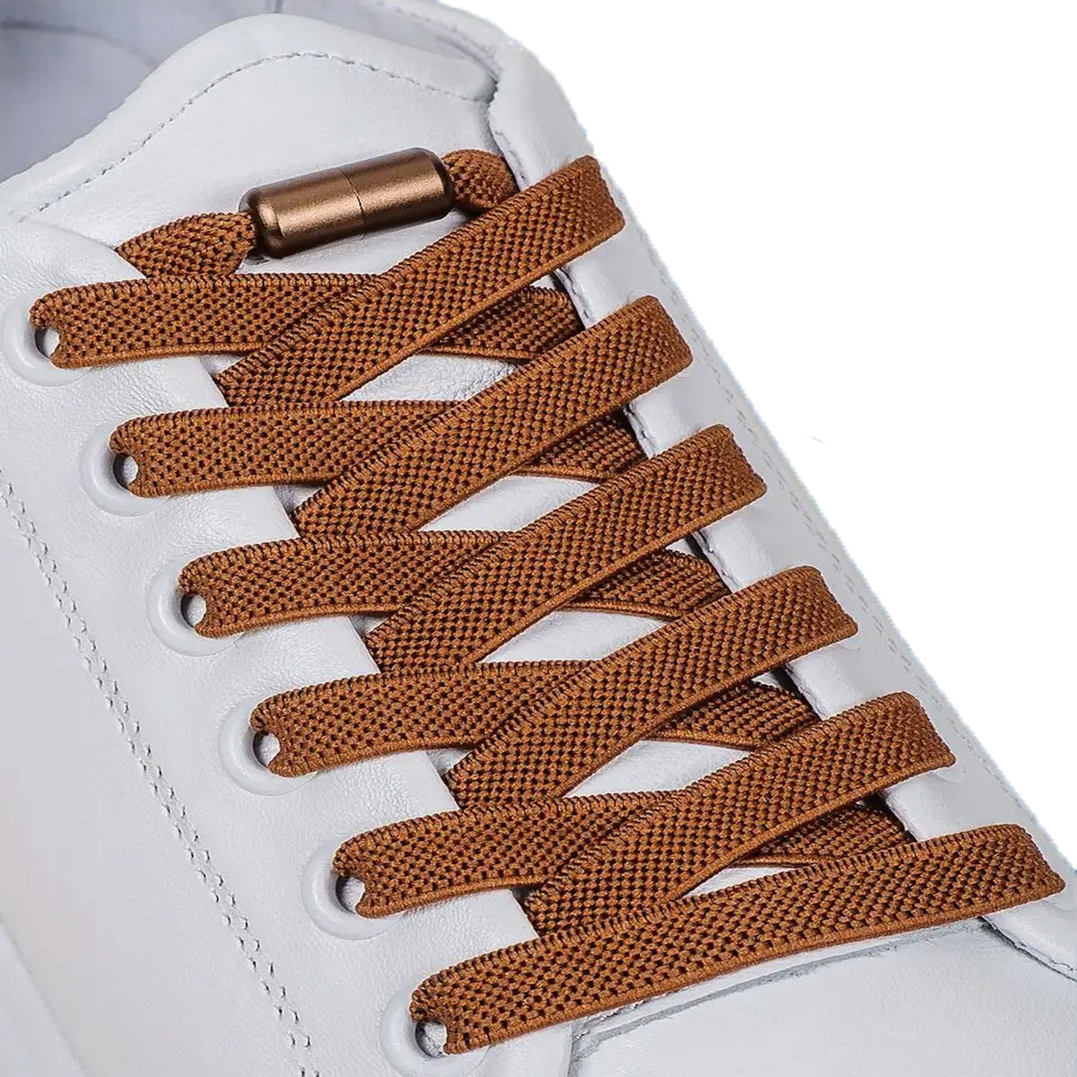 Elastische Schnürsenkel 8 mm – beige, Ansicht 4