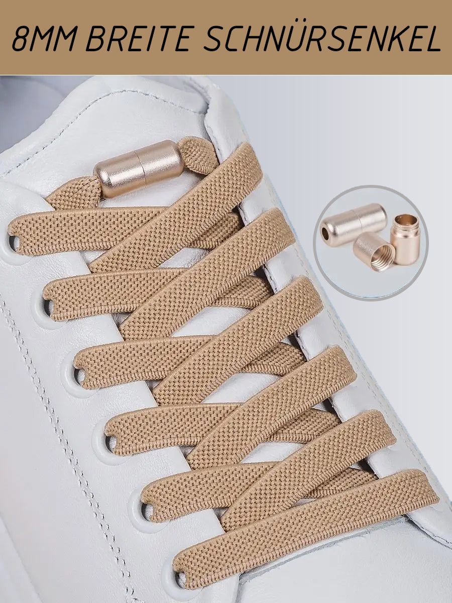 Elastische Schnürsenkel 8 mm – grün, Ansicht 4