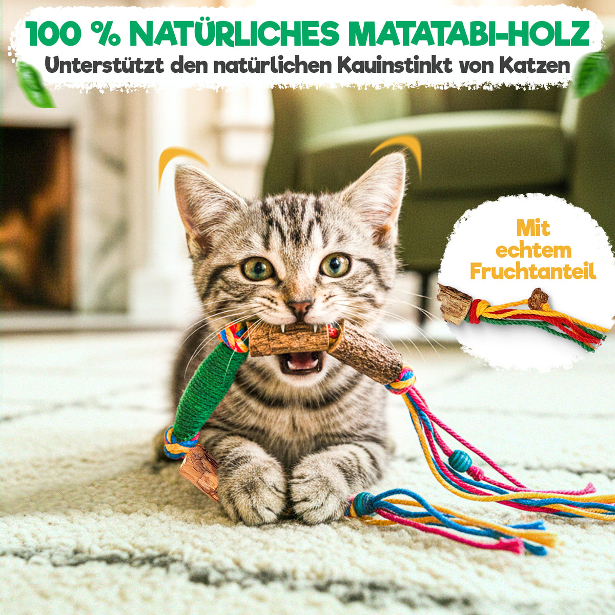 Matatabi Katzenspielzeug – Ansicht 2