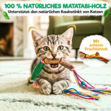 ELANOX Matatabi Katzenspielzeug – Natürlicher Spielspaß für glückliche Katzen 🐾