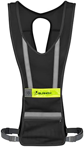 LED Weste Schwarz