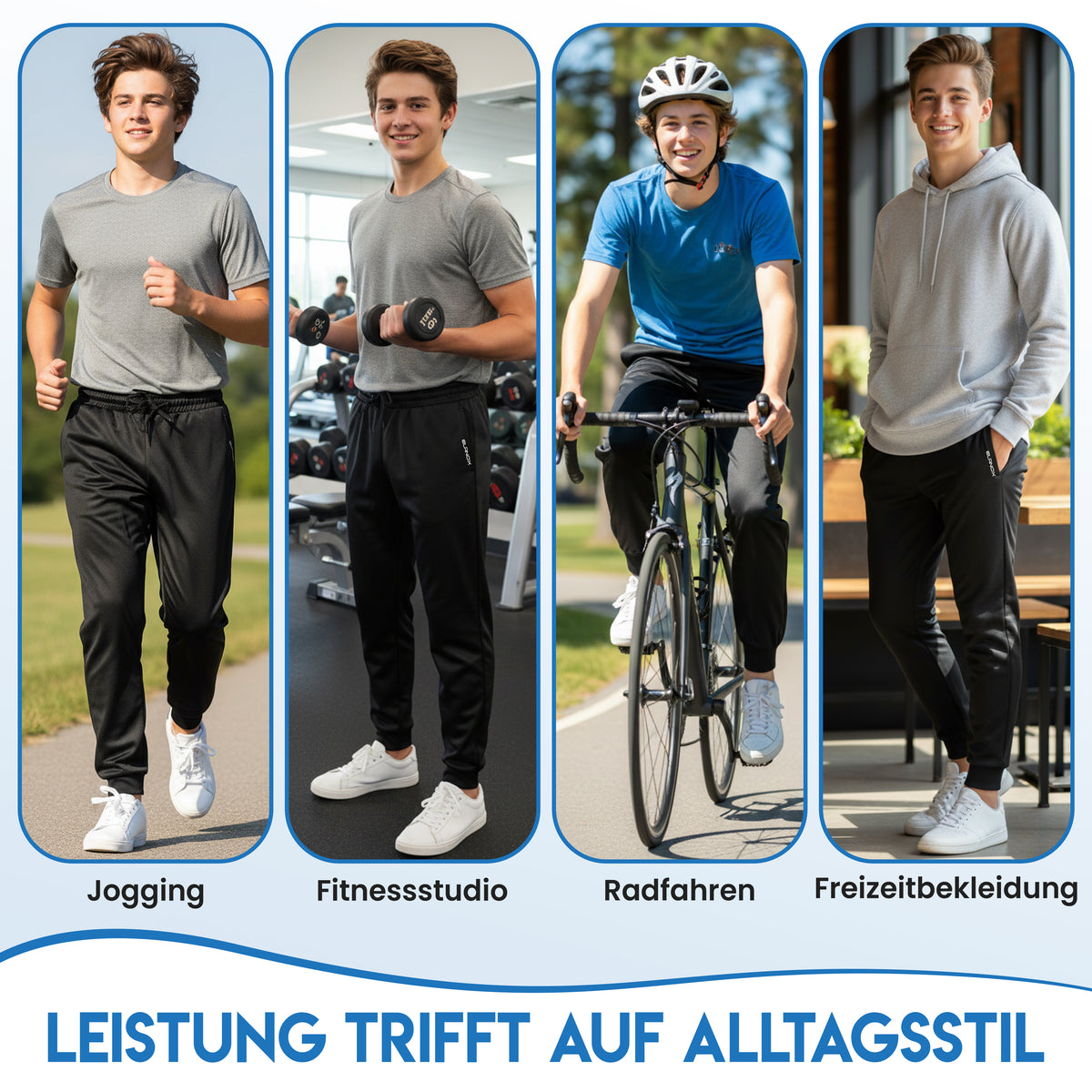 Mesh Freizeithose ultraleicht – Ansicht 4