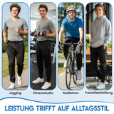 ELANOX Ultra-Leichte Bequeme Freizeithose aus Mesh bügelfrei schnelltrocknend perfekt für Freizeit und Sport Trainingshose Jogginghose