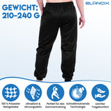 ELANOX Ultra-Leichte Bequeme Freizeithose aus Mesh bügelfrei schnelltrocknend perfekt für Freizeit und Sport Trainingshose Jogginghose