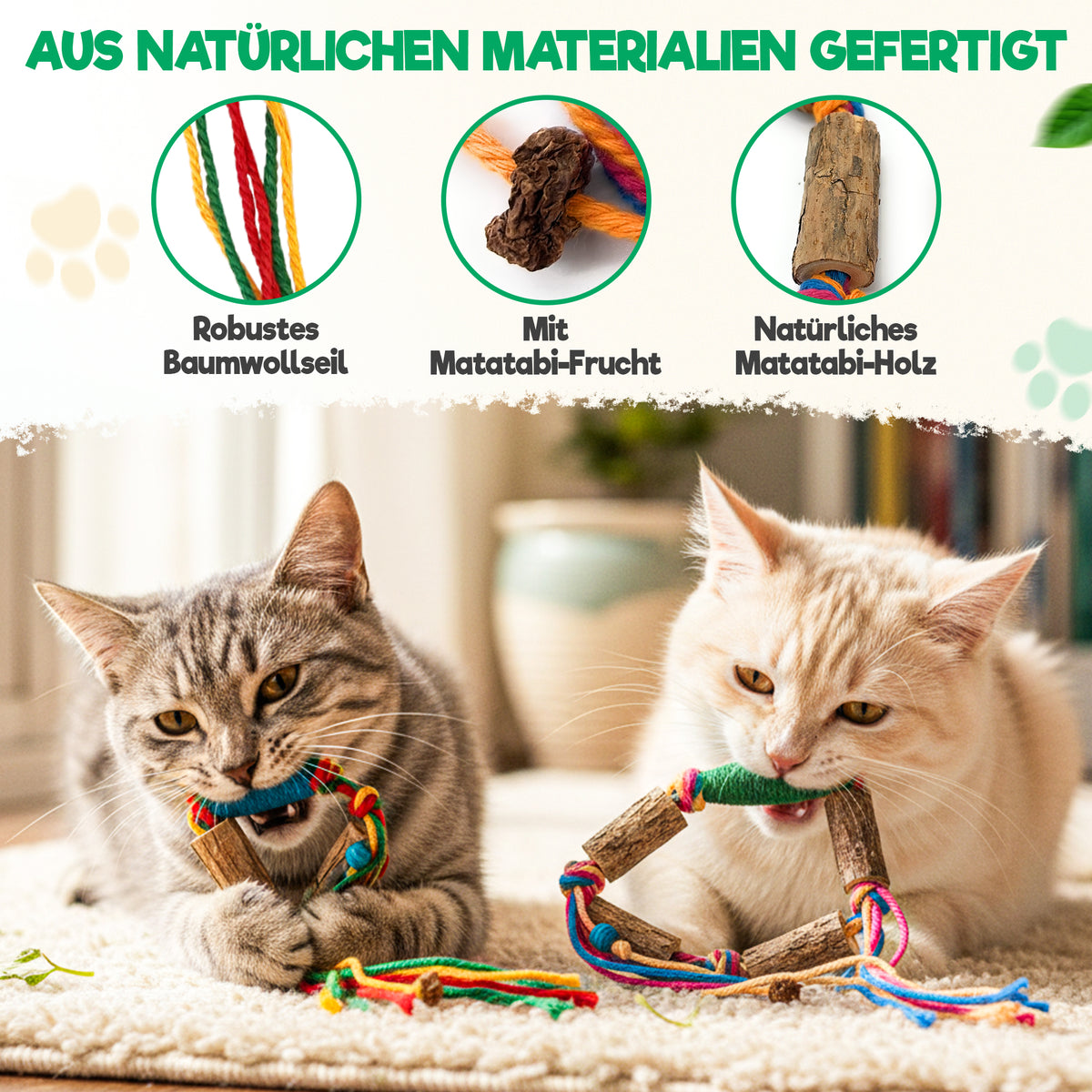 Matatabi Katzenspielzeug – Ansicht 4