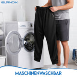 ELANOX Ultra-Leichte Bequeme Freizeithose aus Mesh bügelfrei schnelltrocknend perfekt für Freizeit und Sport Trainingshose Jogginghose