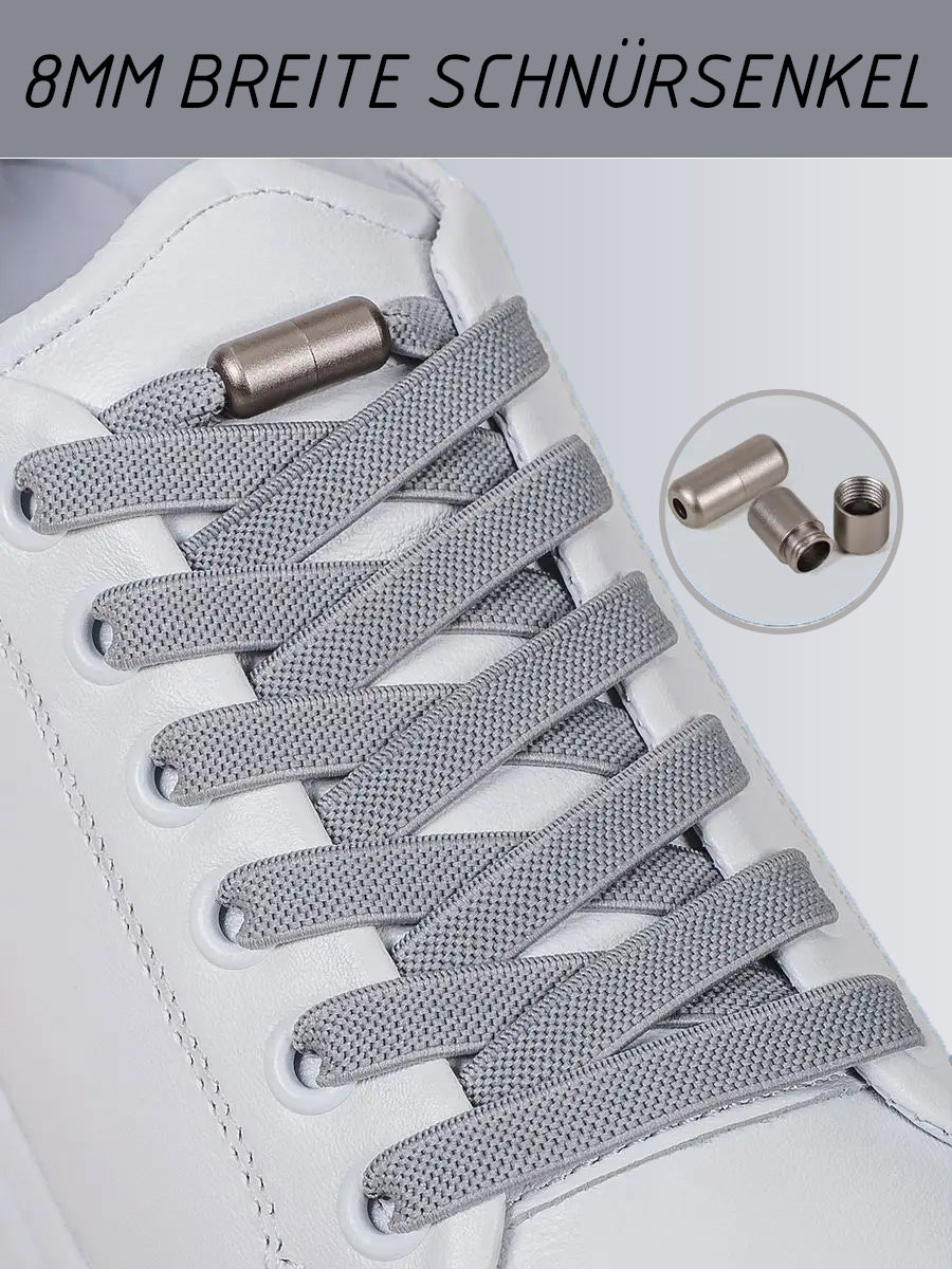 Elastische Schnürsenkel 8 mm – hellgrün, Ansicht 5