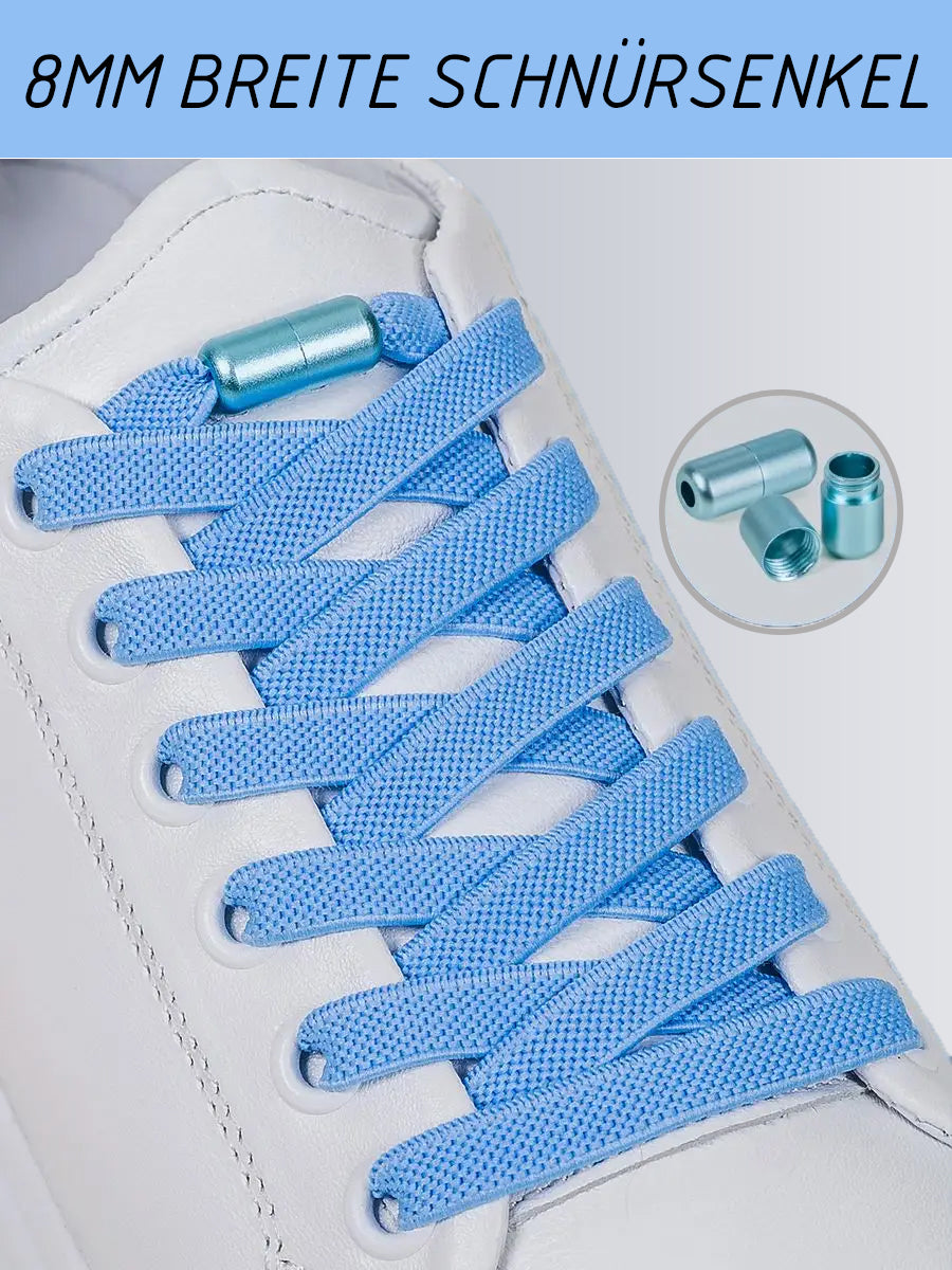 Elastische Schnürsenkel 8 mm – royalblau, Ansicht 5