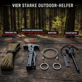 ELANOX® Survival Kit Teile mit Kurbelradio & Notfallausrüstung