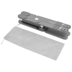 Faltbarer Laptop- und Tablet- MacBook- Ipad- Ständer aus Aluminiumlegierung mit 360°-Drehung – Ergonomisch, Tragbar und Höhenverstellbar