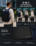 ELANOX® 3 in 1 Rucksack – 26L Laptoprucksack bis 17 Zoll