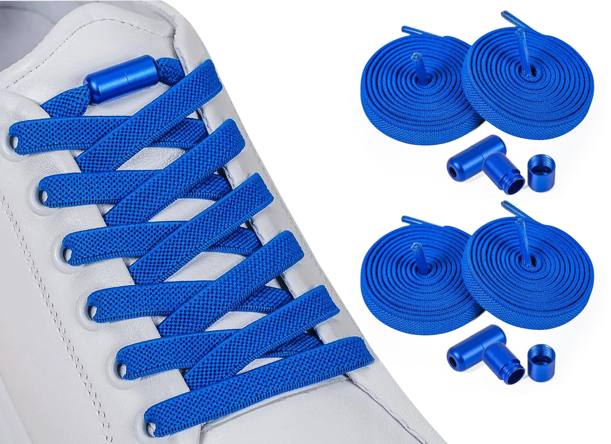 Elastische Schnürsenkel 8 mm – royalblau