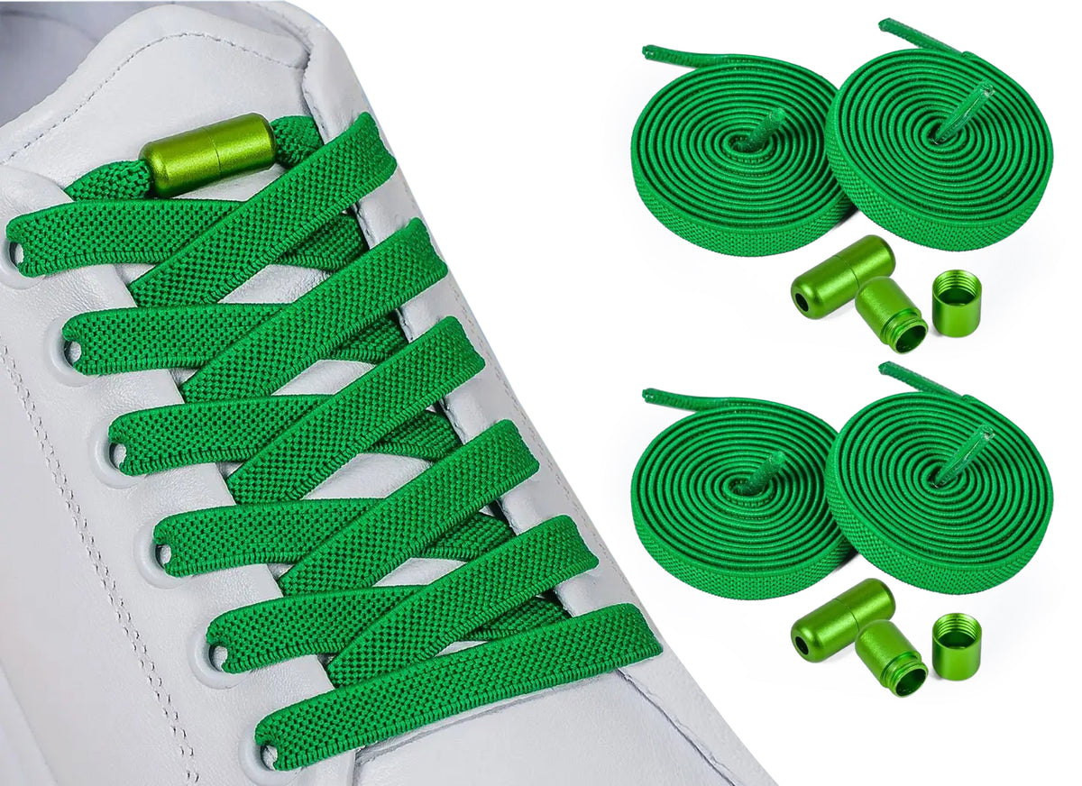 Elastische Schnürsenkel 8 mm – grün
