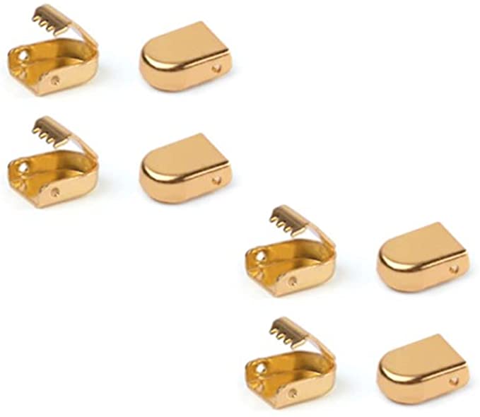 Elastische Schnürsenkel 6 mm – Endstücke gold