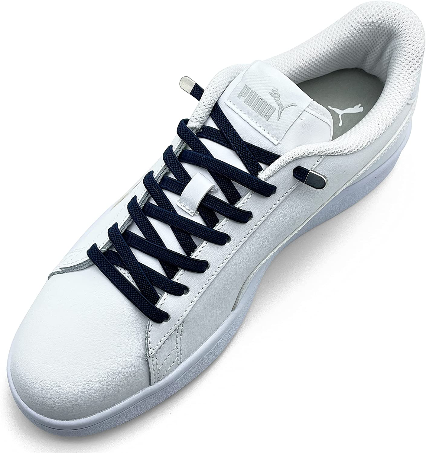 Elastische Schnürsenkel 6 mm – dunkelblau