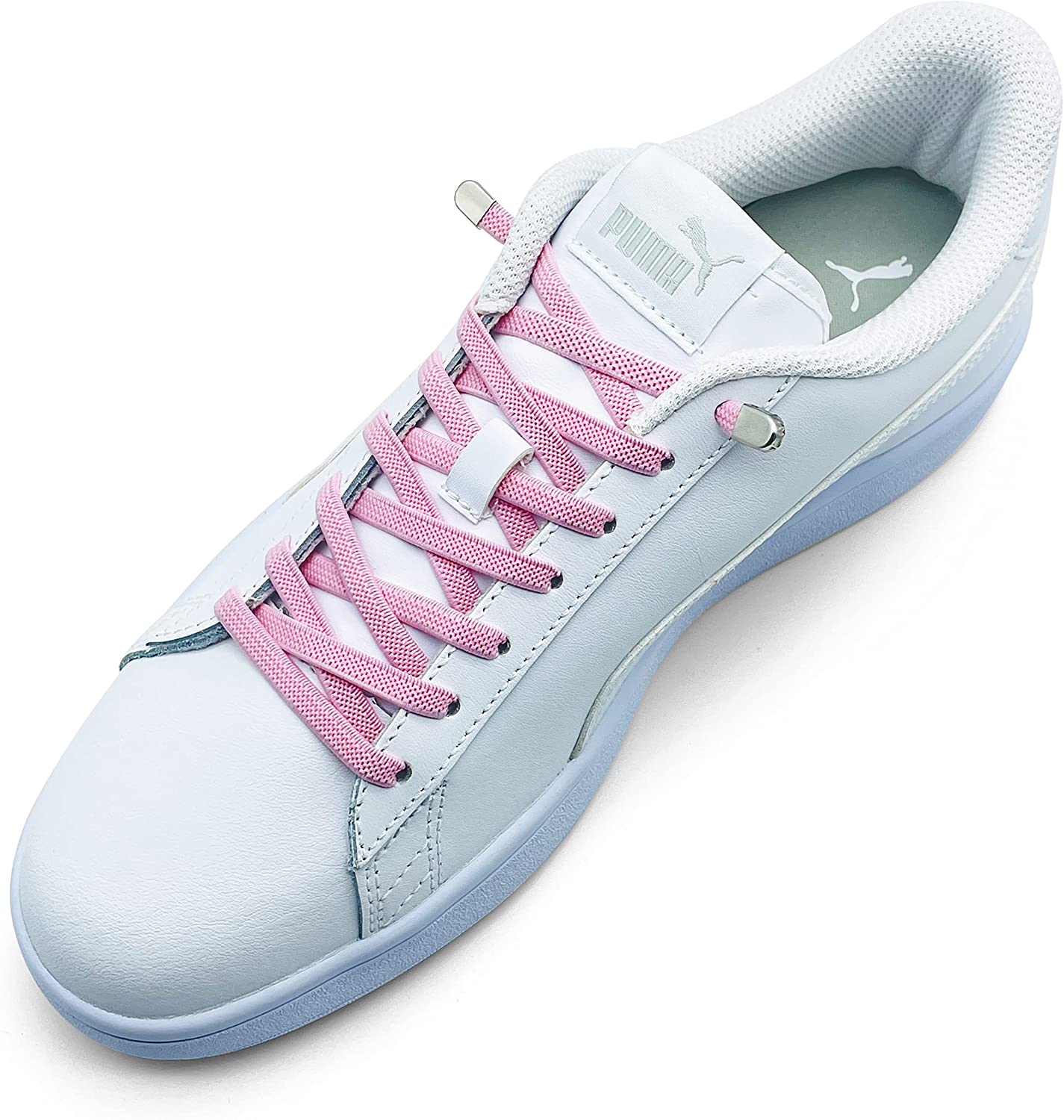 Elastische Schnürsenkel 6 mm – rosa