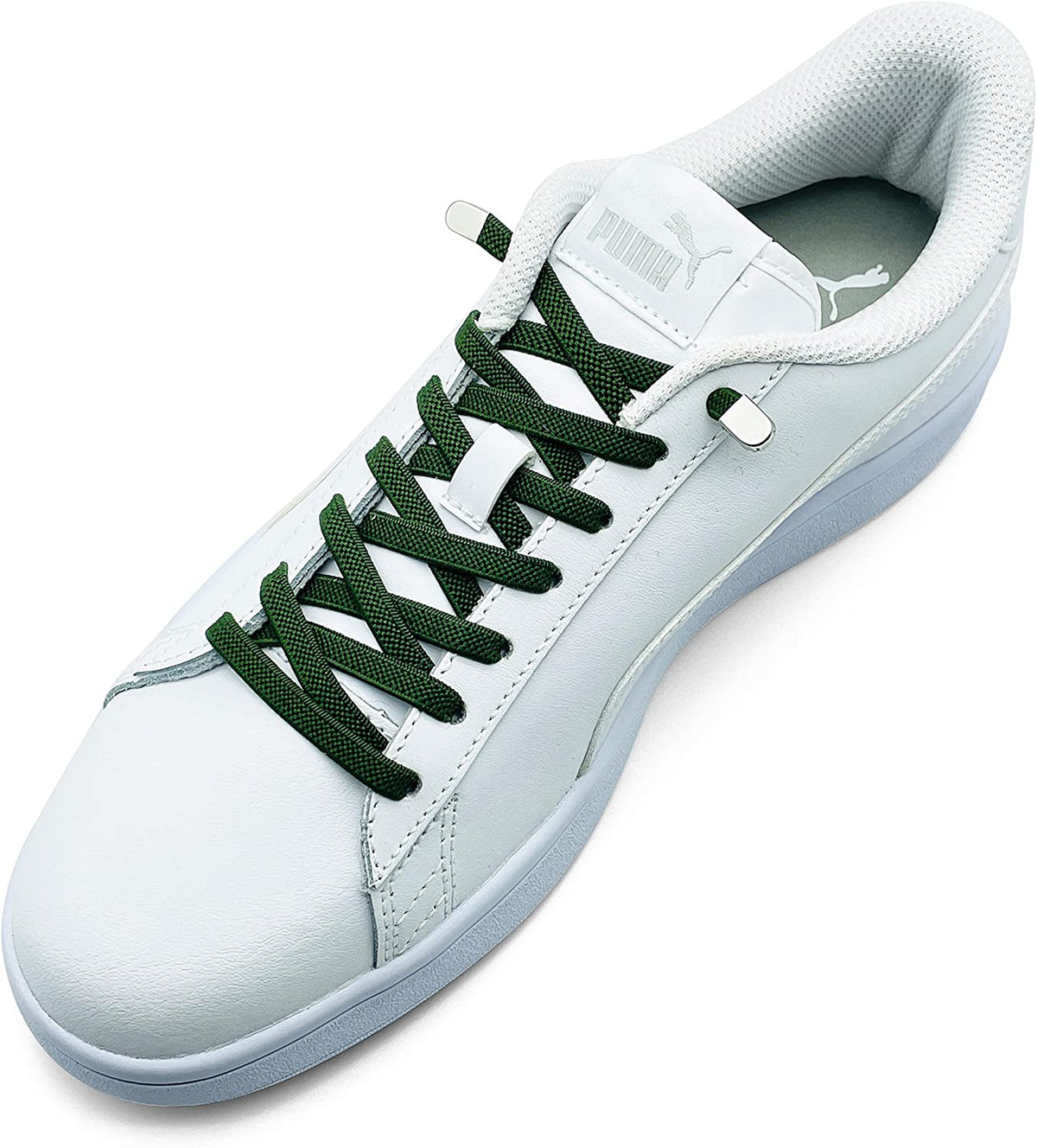 Elastische Schnürsenkel 6 mm – armygrün