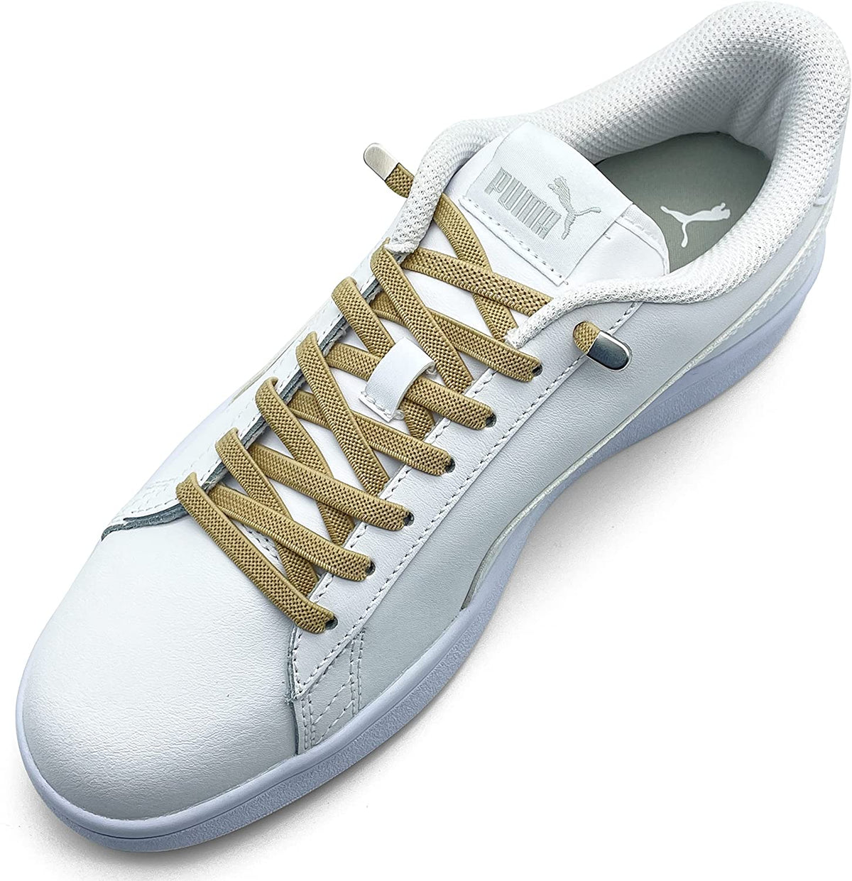Elastische Schnürsenkel 6 mm – khaki