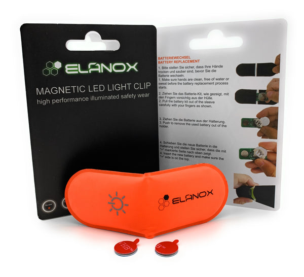 ELANOX LED Clip - hohe Leuchtkraft, 4 sehr helle LED, einfache Montage -  elanox