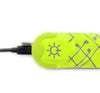 USB wiederaufladbar LED Slap Band Sicherheitslicht / 1 St. grün